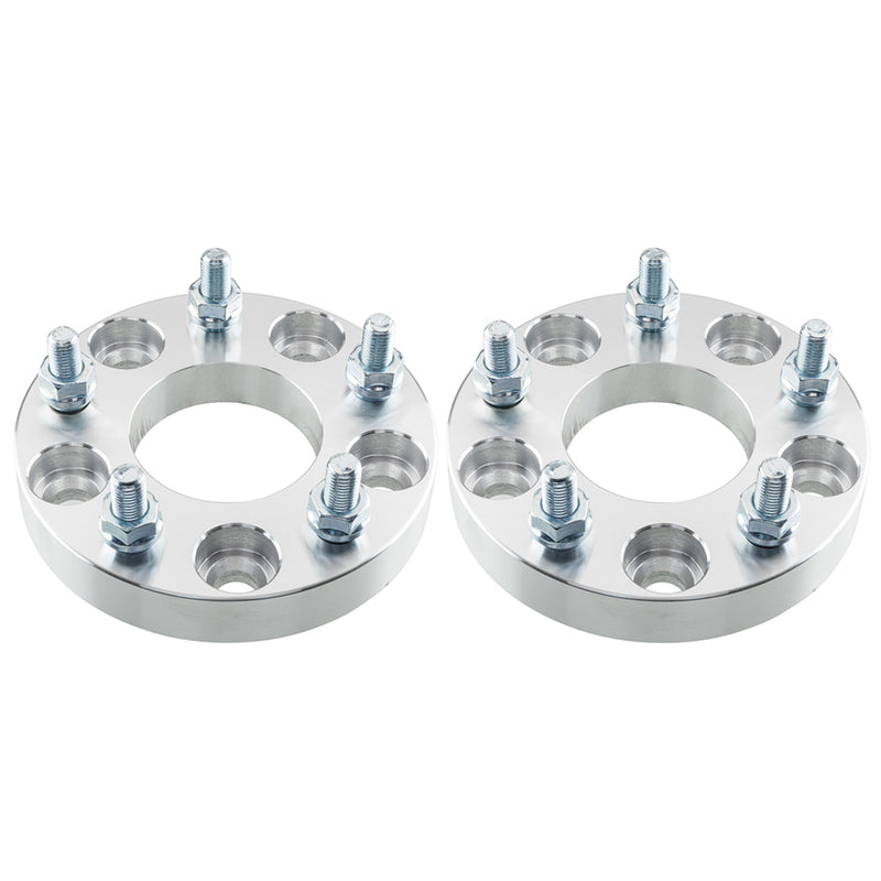 2pcs Professional Hub Centric Wheel Adapters for Chevrolet El Camino/Camaro/S10/Corvette Silver