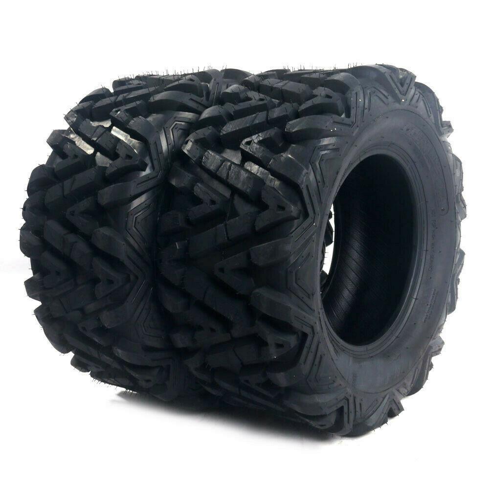 2x MillionParts 23x7-10 23x7x10 ATV UTV 6 Ply Tires Tubeless OD : 23"