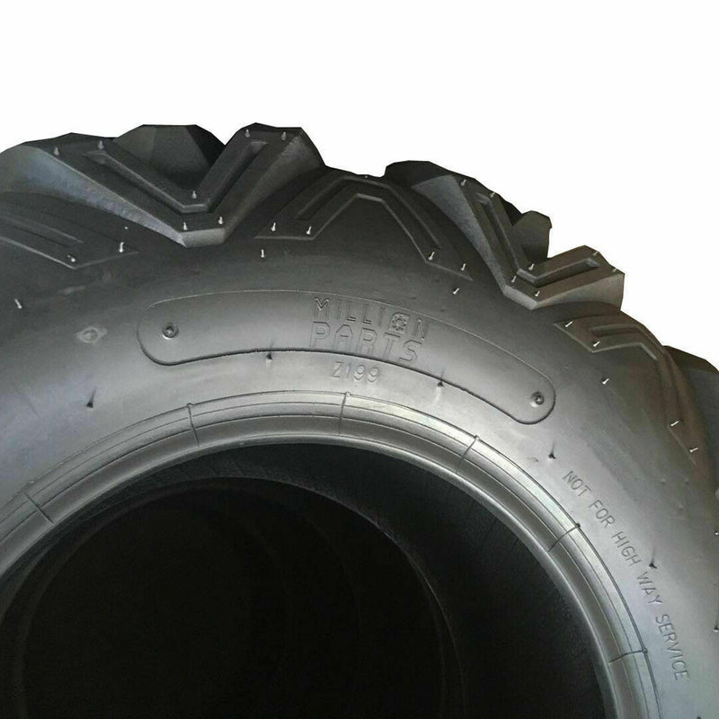 2x MillionParts 23x7-10 23x7x10 ATV UTV 6 Ply Tires Tubeless OD : 23"