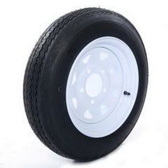 2 x Tires with 2 White Rim Weight: 36.38 lbs Rim Width: 4" millionparts