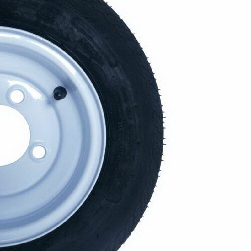 2pcs Trailer Tires & P819 Rim Width: 3.75" / 9.52cm 4 lugs on 4" Center 590 lbs