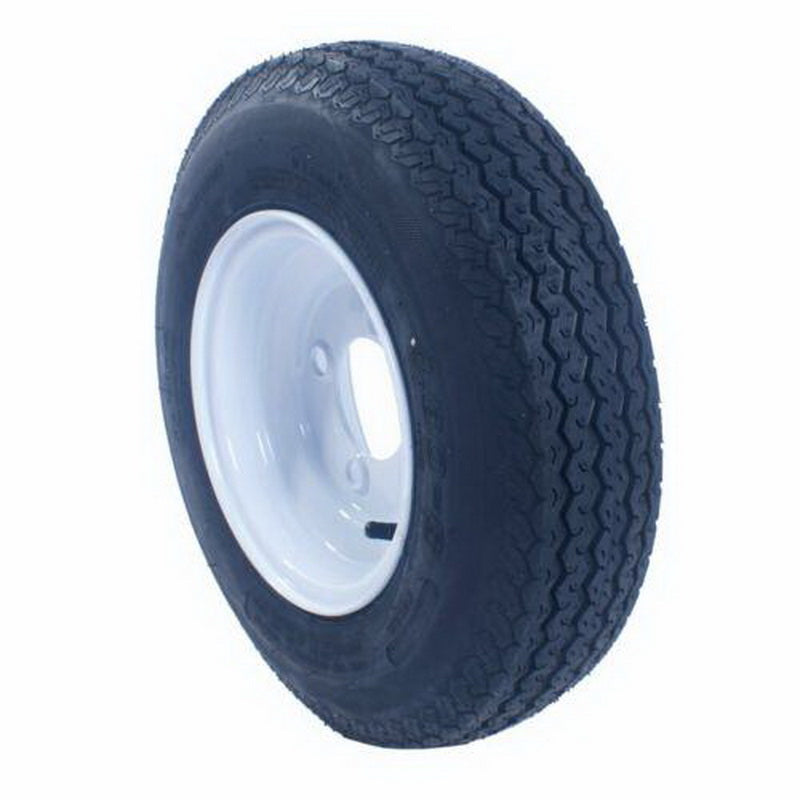 2pcs Trailer Tires & P819 Rim Width: 3.75" / 9.52cm 4 lugs on 4" Center 590 lbs