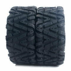 Set of (2) 27x9-14 27x9x14 ATV UTV All Terrain 6 Ply Tires  millionparts