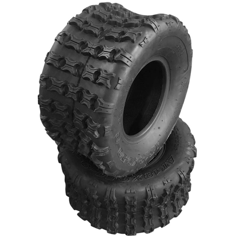 SPORT ATV 18X9.5-8   4-PLY TIRES  (SET OF 2)