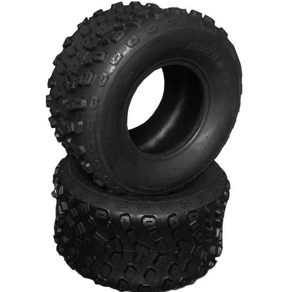 ATV Tires 22x11-10 Front, Left, Rear, Right 6 PR A005 Tubeless [Set of 2]