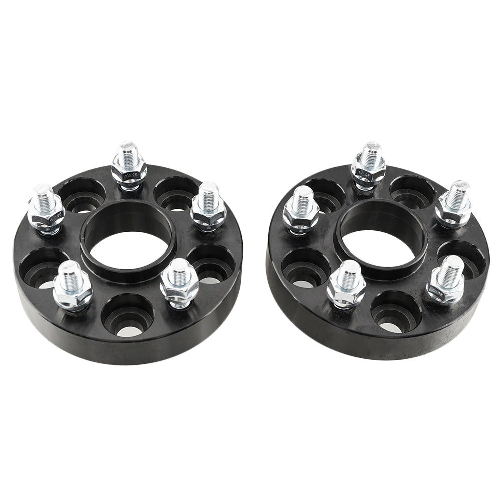 2pcs Professional Hub Centric Wheel Adapters for Subaru FR-S BRZ WRX 1993-2016 Black