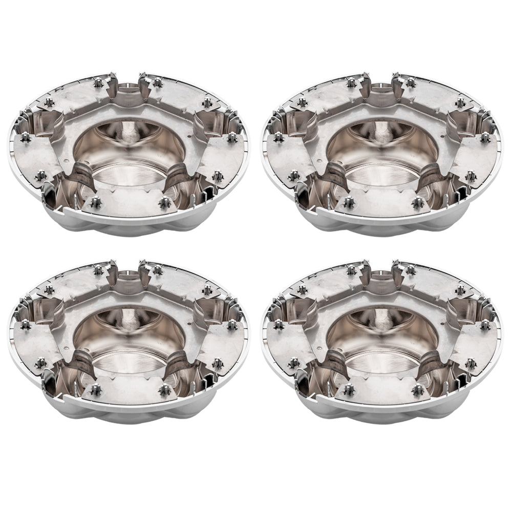 4x hub wheel 7 inch center cap chrome for 1997-2003 ford f-150 1997-2002 expedition