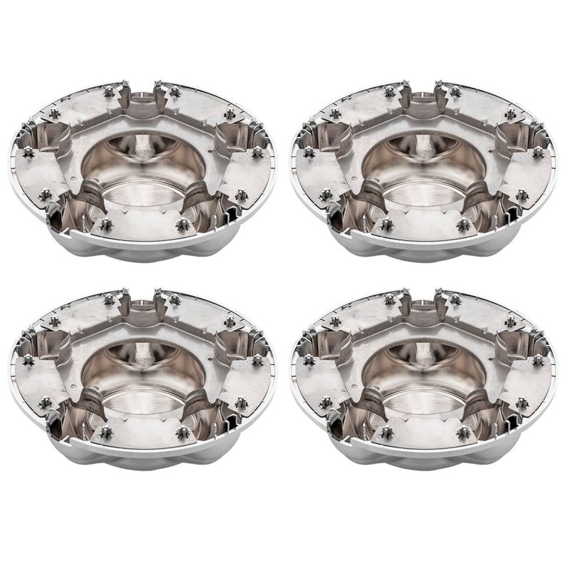 4x hub wheel 7 inch center cap chrome for 1997-2003 ford f-150 1997-2002 expedition