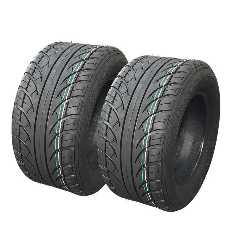 Set of 4 205/50-10 4PR Street & Turf Golf Cart Tires Tubeless 250 50 10