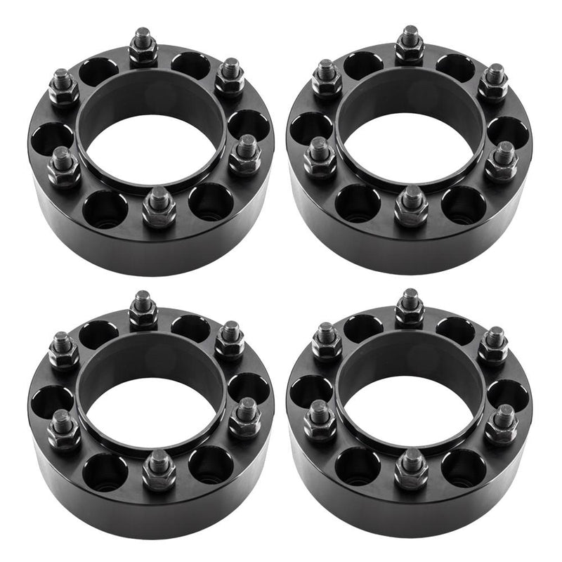 4pc 2" 6x5.5 Wheel Spacer Adapters 12x1.5 Stud 6 Lug For Toyota Tacoma 2001-2018