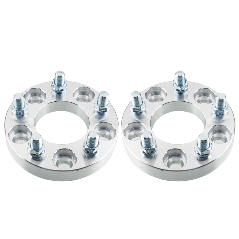 4PC for Dodge 1inch | 5x114.3 to 5x114.3 | Wheel Spacers Adapters 14x1.5 Studs