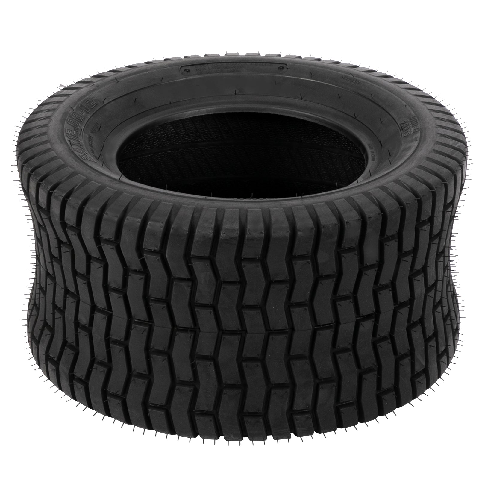 24 x12.00-12 6 Ply HEAVY DUTY Turf Master Lawn Mower Tires