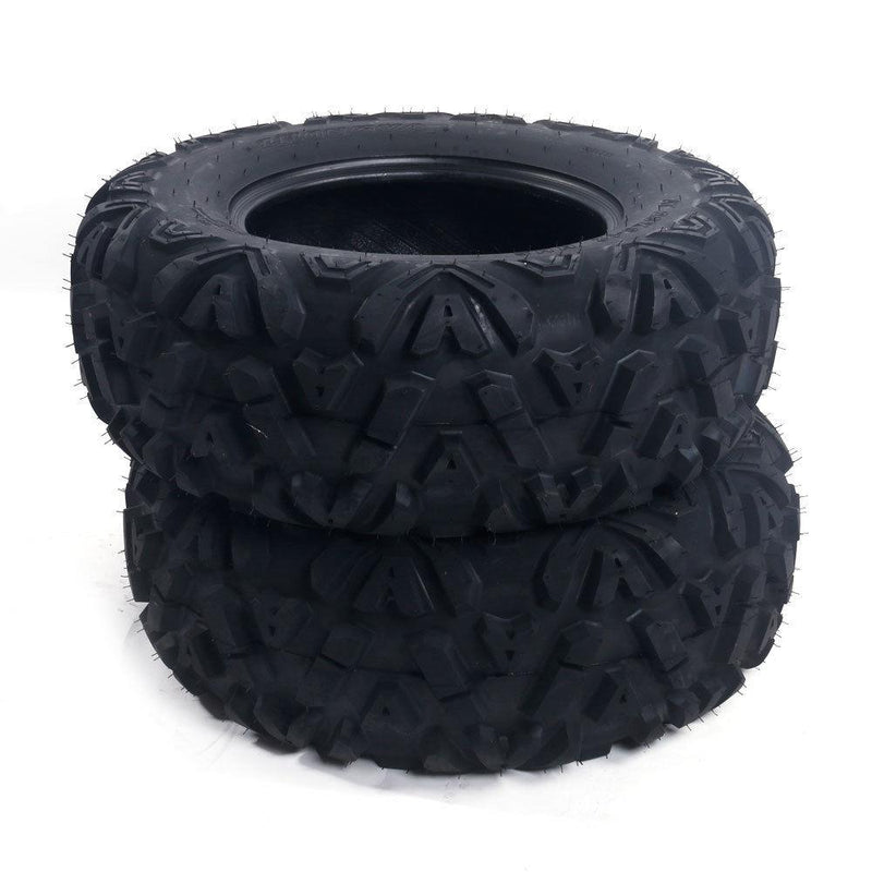 set of (2) Tire Rating: 6 B 26x11-14 ATV UTV AT Tires, 6 PR A033 *2 SW:271mm & Set of 2 26x9-14 ATV UTV AT Tires 6 PR