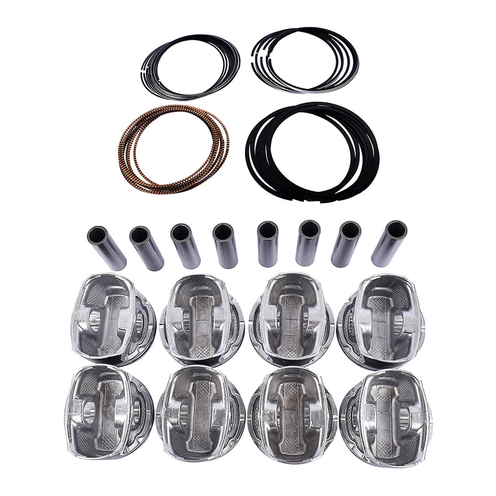 Pistons Set Fit 2009-2016 Chrysler 300 Dodge Charger Durango Jeep Ram 1500 5.7L HEMI 68046210AB 68046210AA