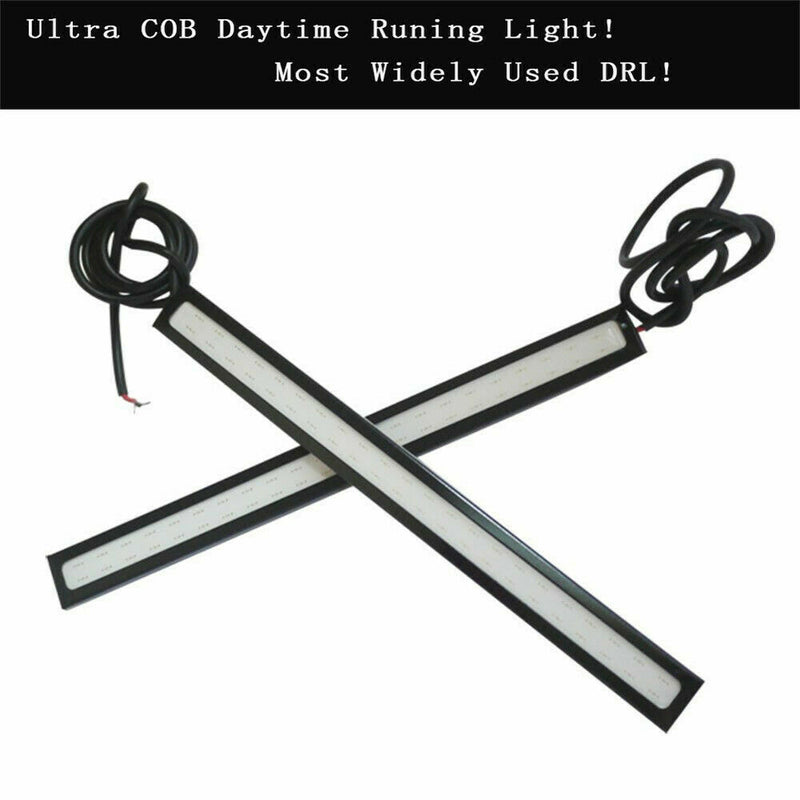 12V LED Light Bar DRL Daytime Running Light Fog Light COB Car Light Driving