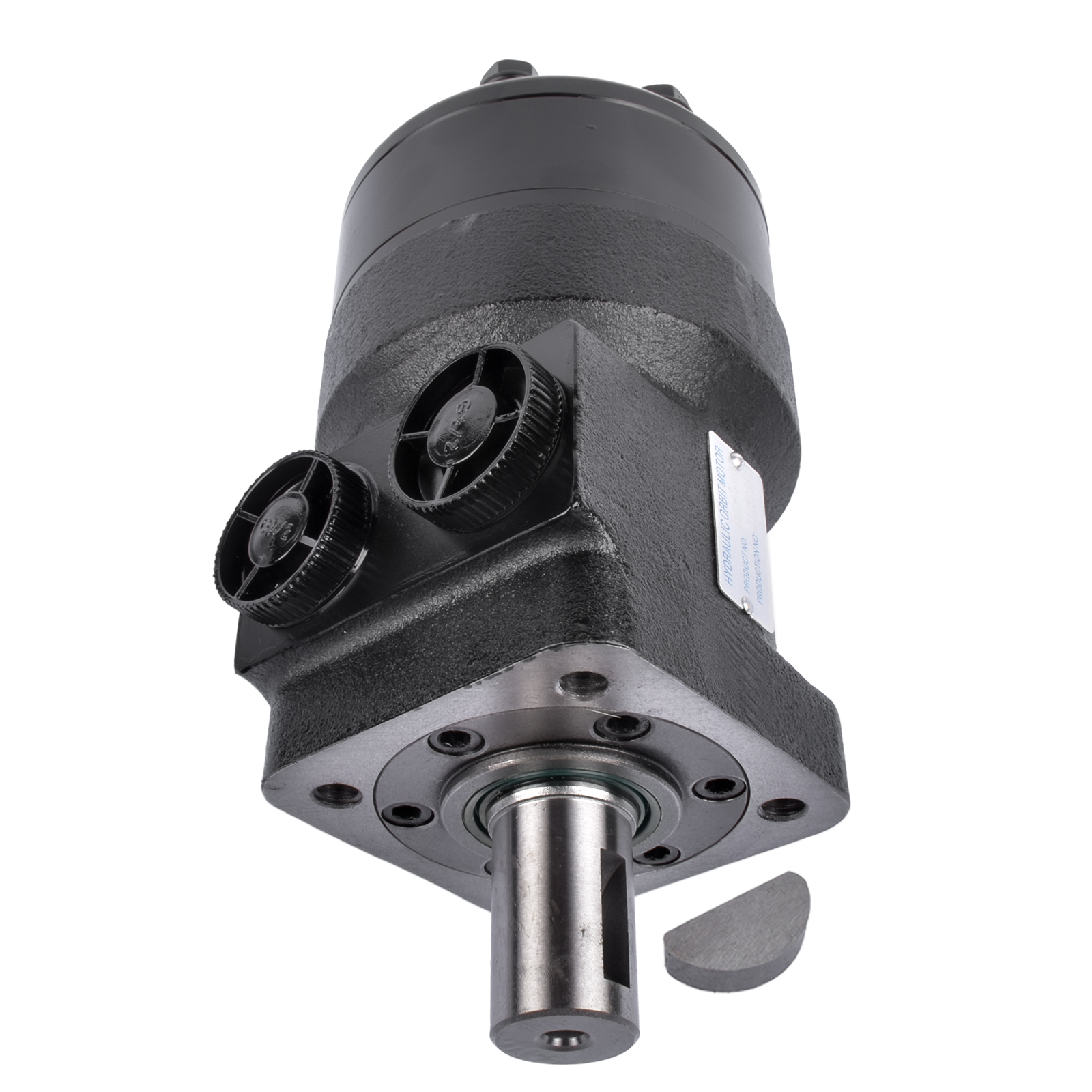 Black Hydraulic Motor Fits Eaton Char-Lynn H Series 4-Bolt Std 9.70 in³/r 1011004009 1011004