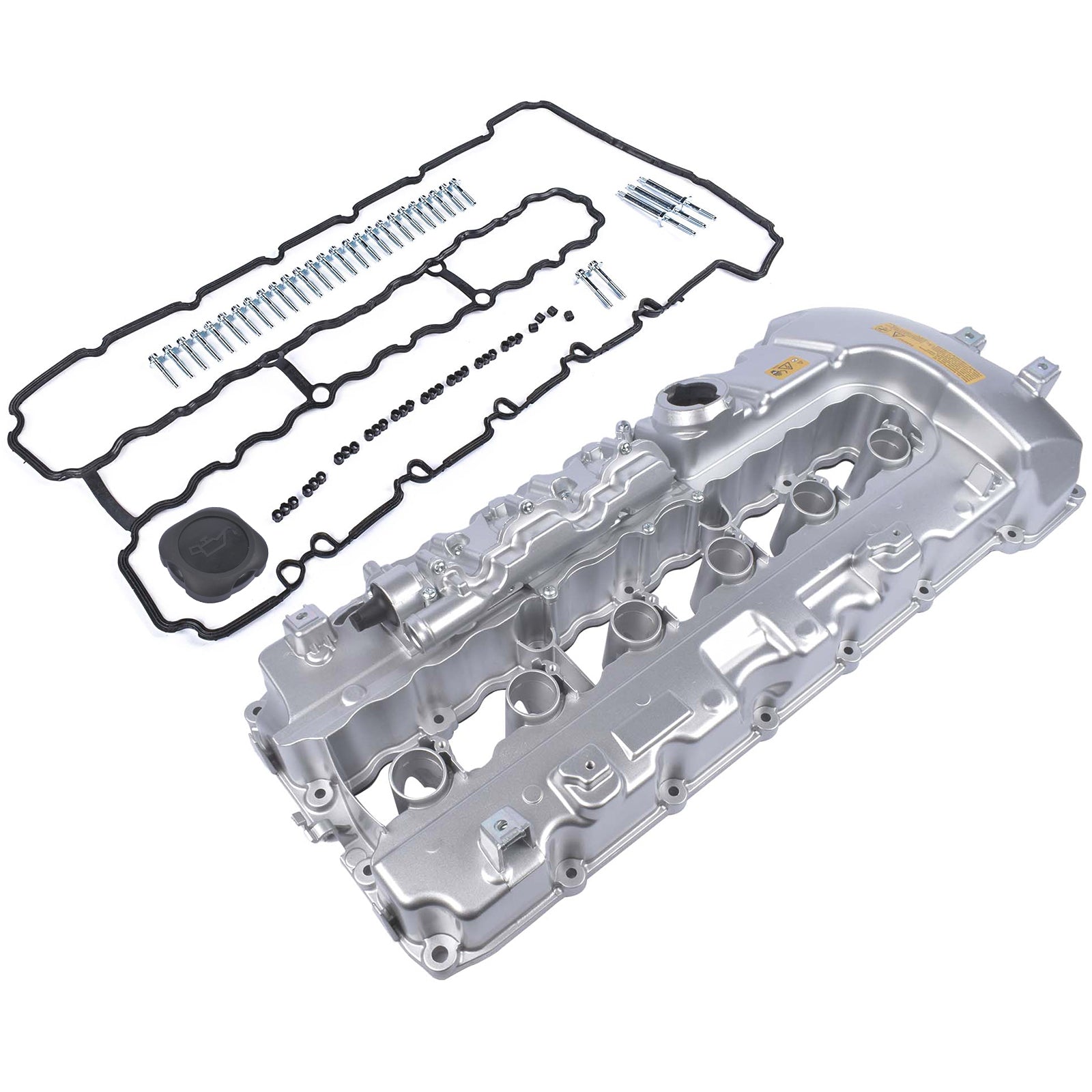 Aluminum Valve Cover 11127565286 11127565284 for BMW 335i xDrive 535xi 740i X6 Z4