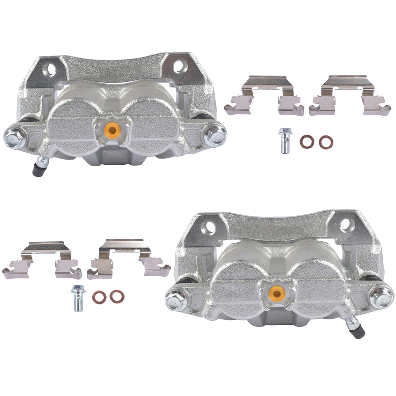 2x Brake Calipers w/ Bracket Front Left & Right for Acura RDX Honda CR-V Odyssey 19-B2958 19-B2959 45019-SHJ-A01 45018-SHJ-A01