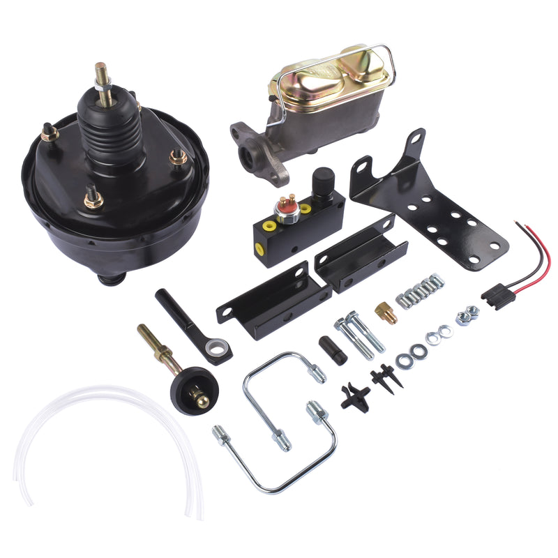 Power Brake Booster Conversion Kit for Ford Mustang 64-66 Adjustable Block Valve