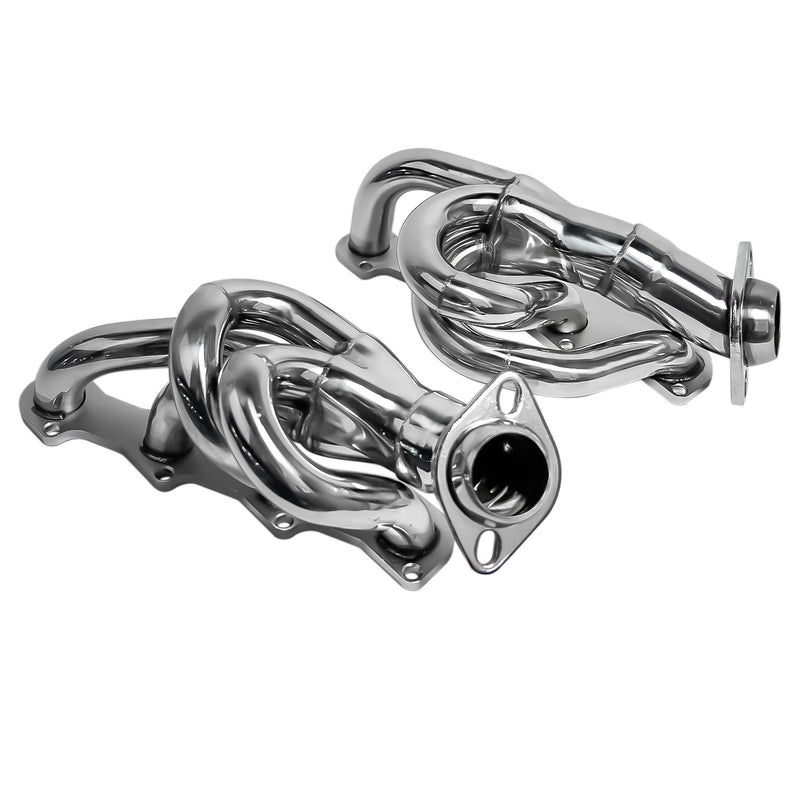 Stainless Steel Shorty Manifold Header for Ford 1997-2003 F-150 F250 4.6L V8