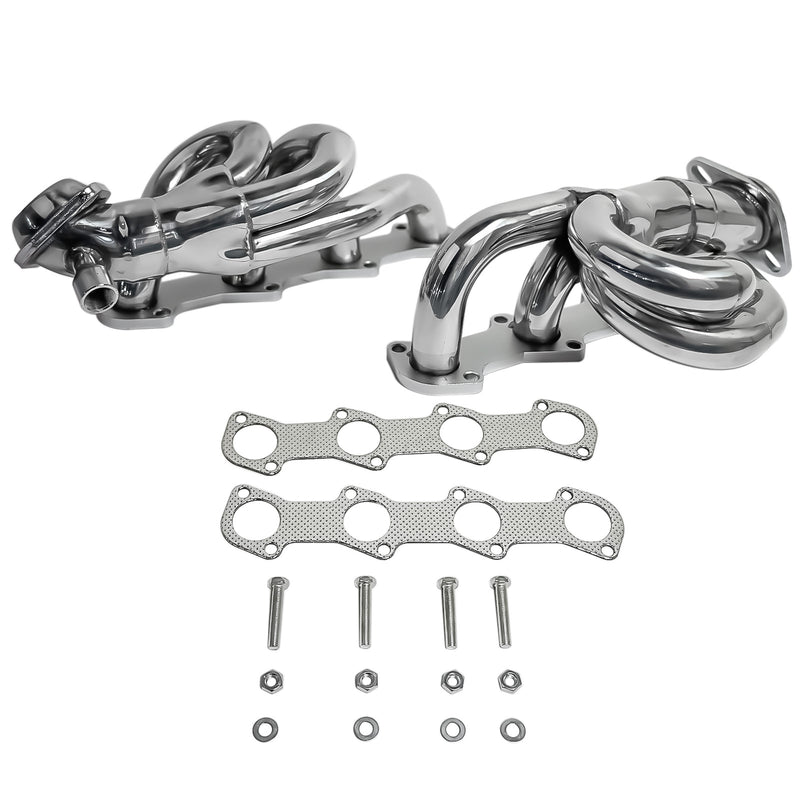 Stainless Steel Shorty Manifold Header for Ford 1997-2003 F-150 F250 4.6L V8