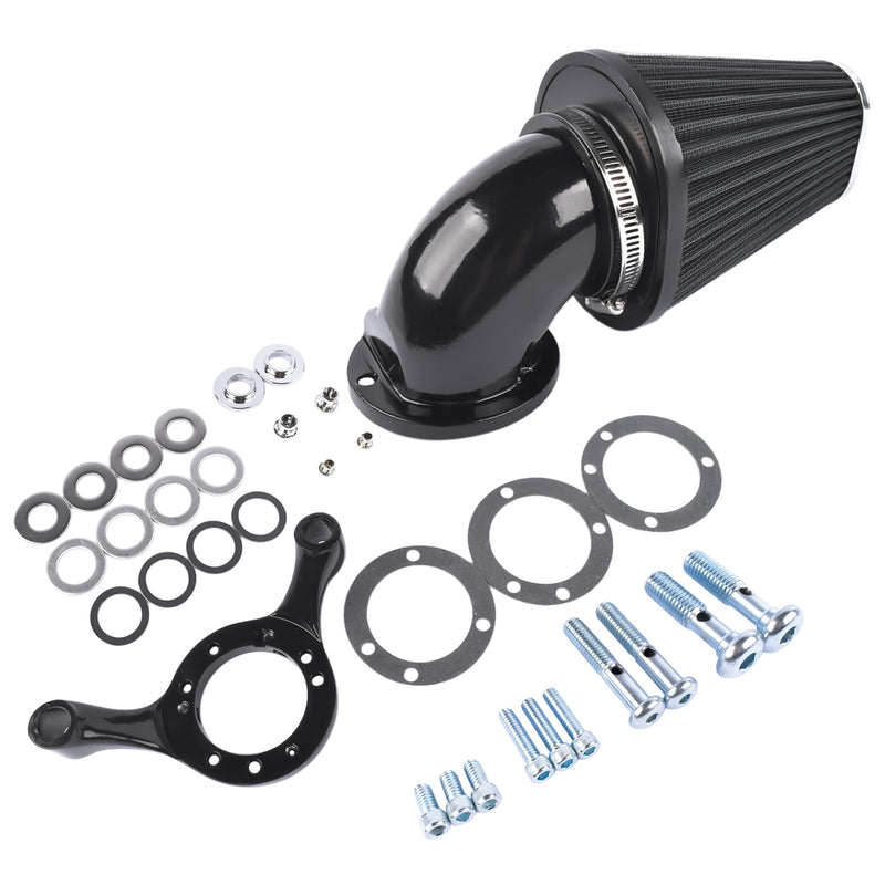 Cone Air Cleaner Filter Kit for Harley Dyna Softail Fatboy Road King 1993-2016