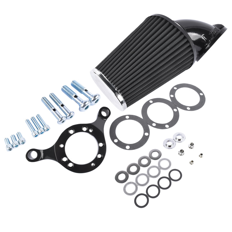 Cone Air Cleaner Filter Kit for Harley Dyna Softail Fatboy Road King 1993-2016