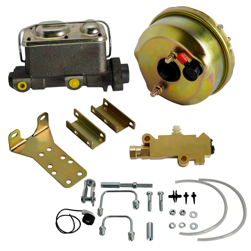 Power Brake Booster Master Cylinder Kit 7" for 1964-1966 Ford Mustang 1960-1966 Ford Falcon