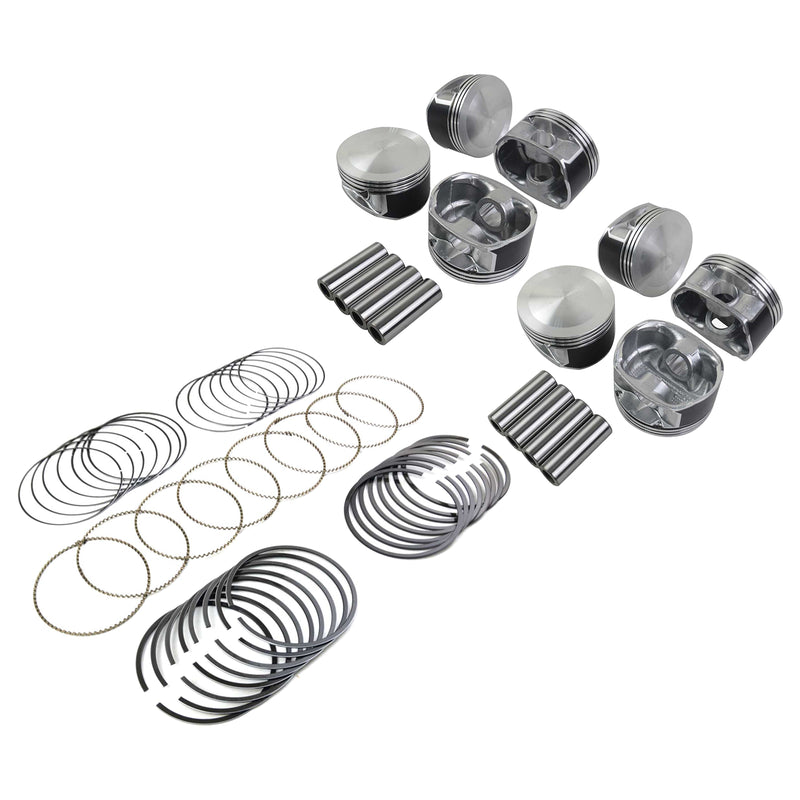 Pistons & Rings Set For Dodge Ram Chrysler Jeep Commander V8 99.50mm Vin 2, D H 05086010AB 05086010AA 05086010AC