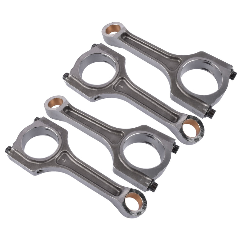 Set of 4 Connecting Rods for Hyundai Genesis Coupe Sonata Kia Optima 2.0L L4 2012-2016 235102G440