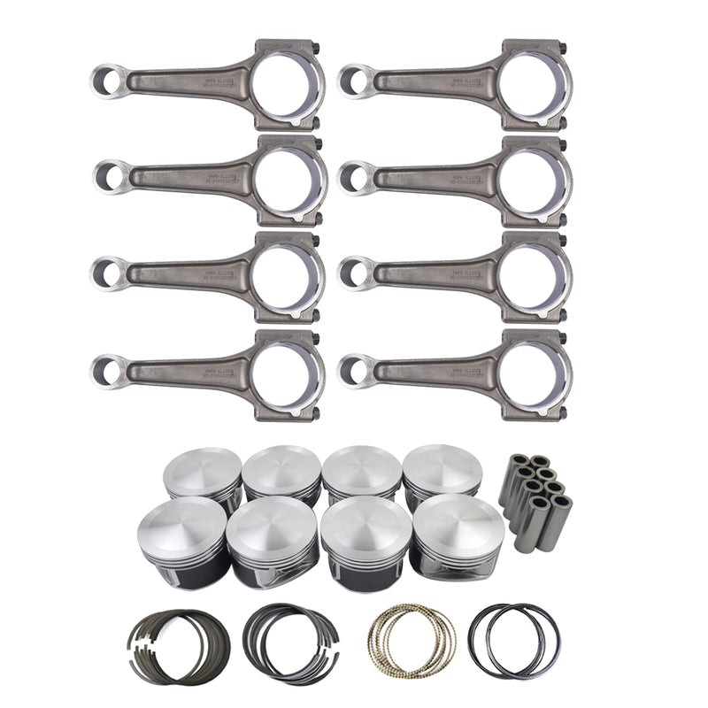 Pistons Connecting Rods Kit For 03-08 Chrysler 300 Dodge Charger Jeep Ram 5.7L  5086002AA 5086002AB 5086010AB 5086011AB 53021538AD 53021539AD