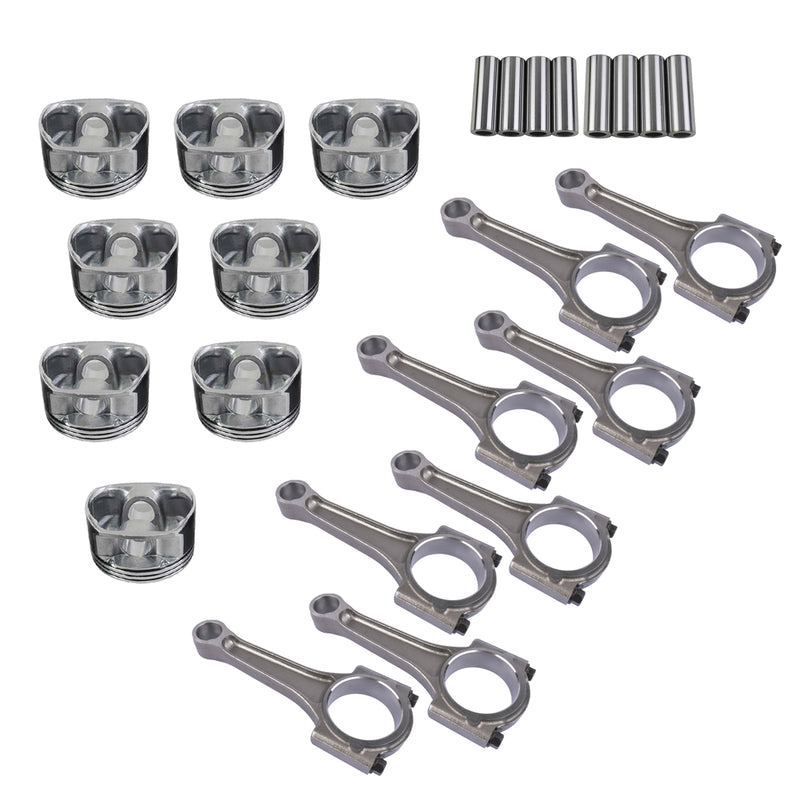 Pistons Connecting Rods Kit For 03-08 Chrysler 300 Dodge Charger Jeep Ram 5.7L  5086002AA 5086002AB 5086010AB 5086011AB 53021538AD 53021539AD