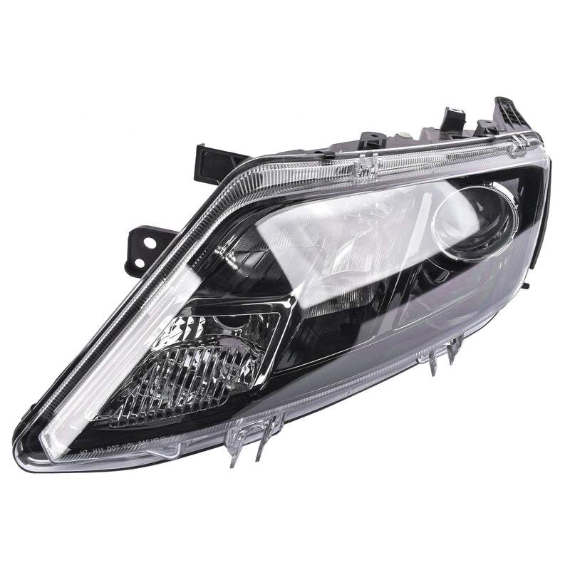 Headlight Assembly for 2010-2012 Ford Fusion Black Housing Halogen LH 9E5Z13008B