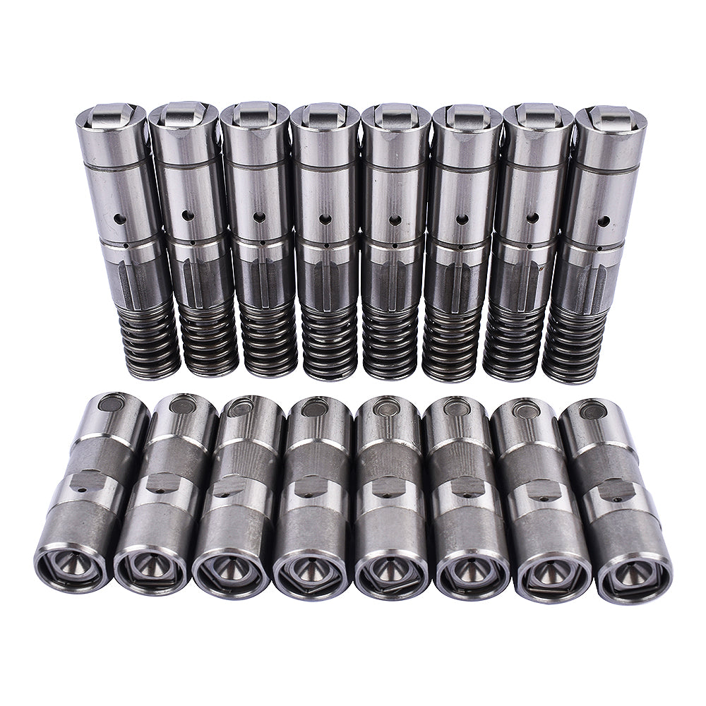 8Pcs Valve Tappets + 8Pcs Roller Valve Lifters for Chevy GMC 5.3L 6.0L 6.2L LS2 LS7 LS9 12499225 12639516