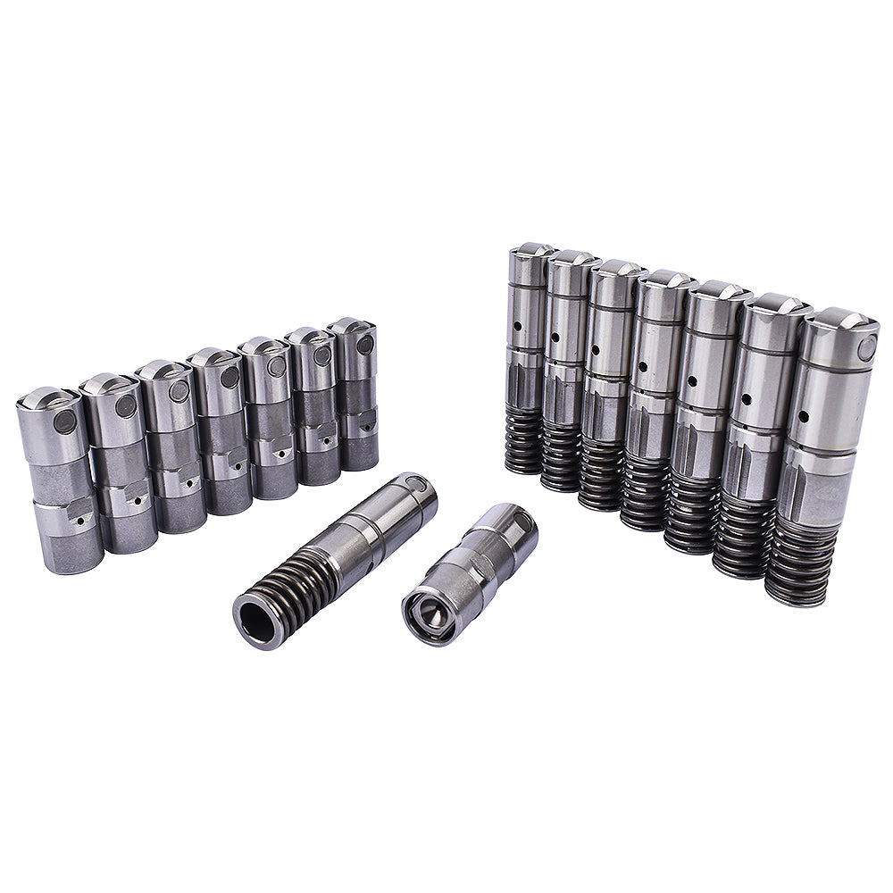 8Pcs Valve Tappets + 8Pcs Roller Valve Lifters for Chevy GMC 5.3L 6.0L 6.2L LS2 LS7 LS9 12499225 12639516