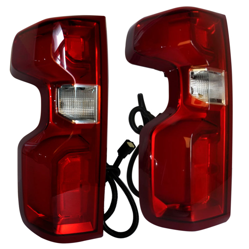 Pair LED Tail Light Assembly Rear Left Right for Chevy Silverado 1500 2019-2023 84678149 84554658 84678150 84554659