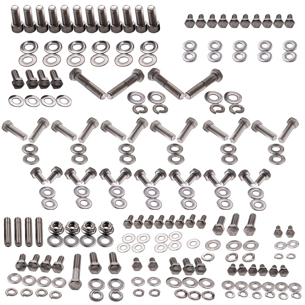 Allen Socket Head Engine Bolt Kit Fit for Chevy 302 305 307 327 350 Engine