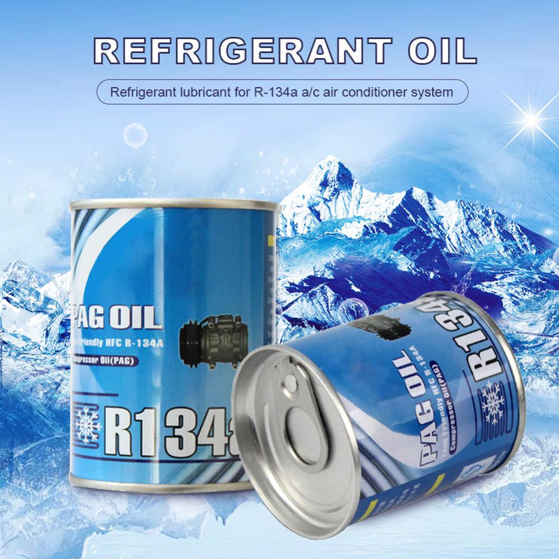 70ML Auto R134a Refrigerant Oil Compressor Oil Automotive A/C AC Air Conditioning System Refrigerant