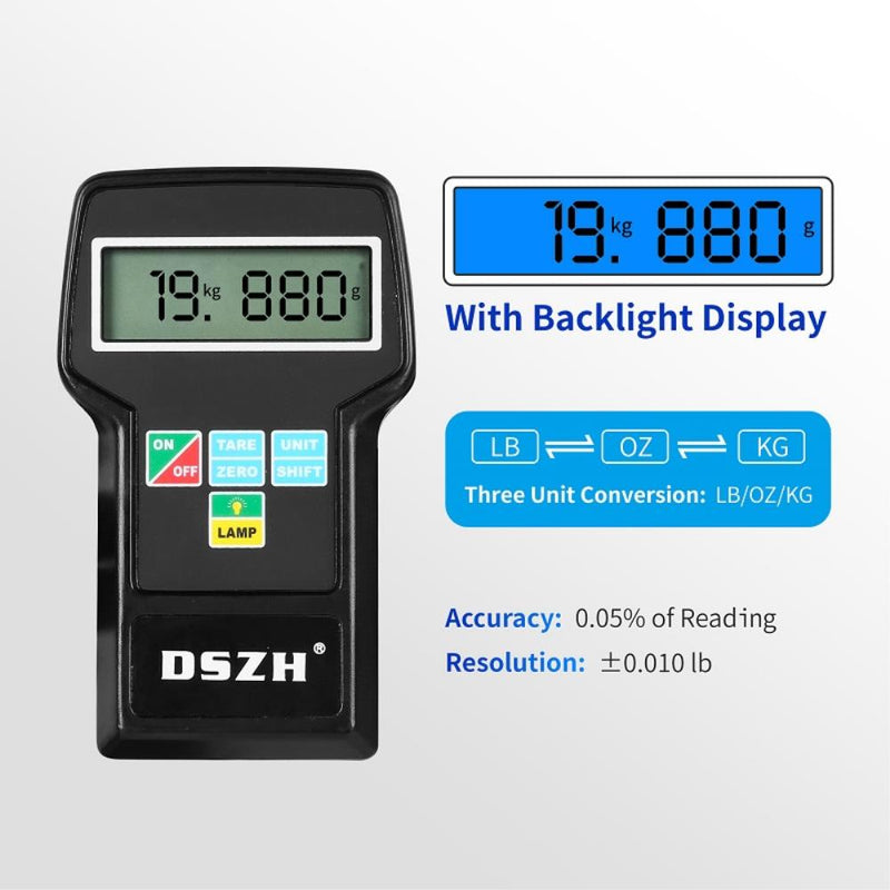 RCS-7040 Electronic Digital HVAC A/C Refrigerant Charging Scale Freon Weight with Case