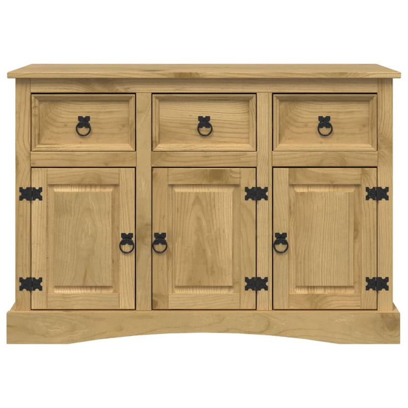 Sideboard in Solid Mexican Pinewood Corona Range 52x16.9x30.7