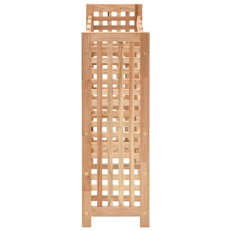 Wine Rack for 25 Bottles Solid Walnut Wood 24.8x9.8x28.7