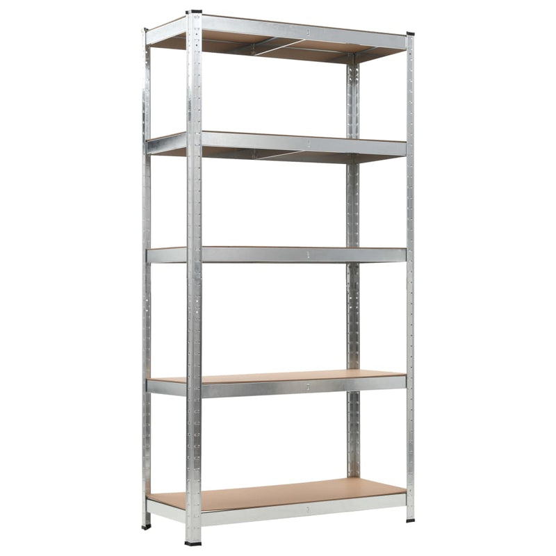 Durable Storage Shelves Set of 2 35.4x15.7x70.9 MDF Construction