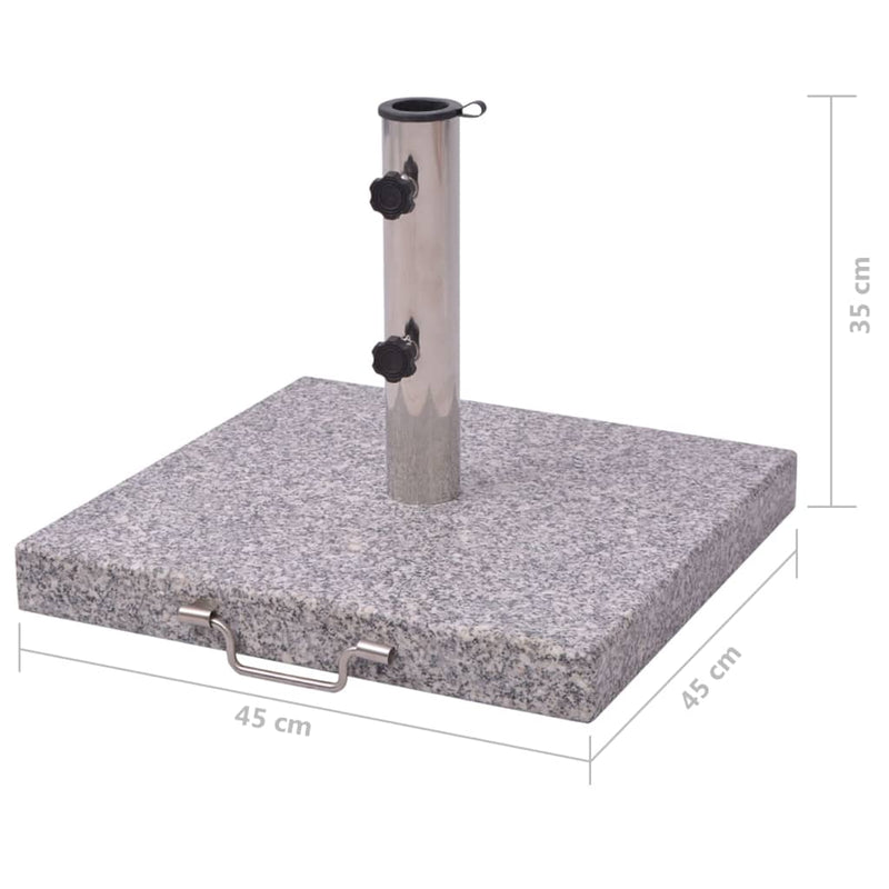 17.7 in Parasol Stand Heavy-Duty Base