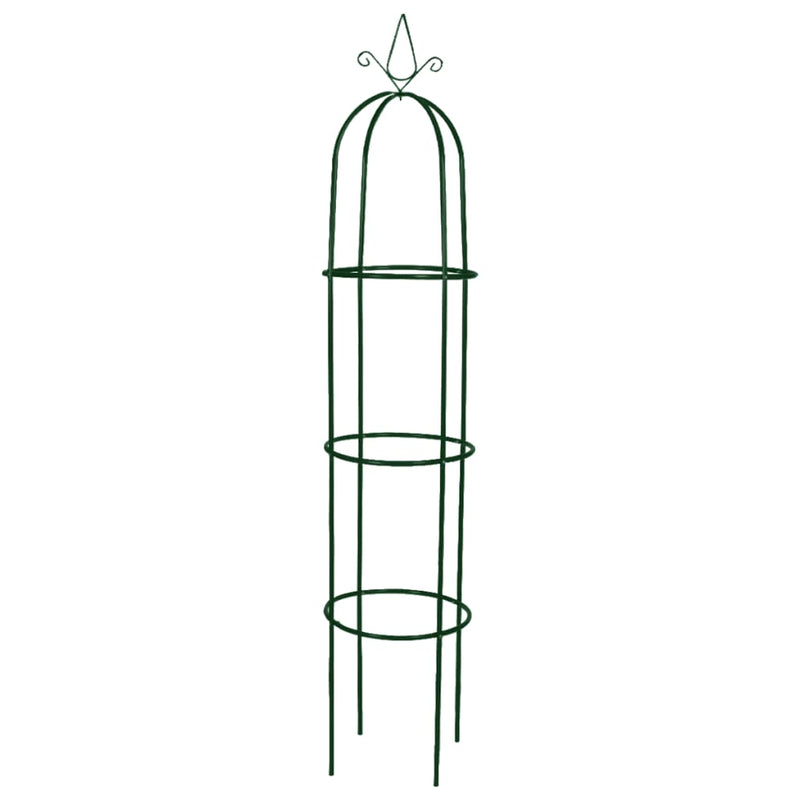 Garden Arch Tower 2 Pcs Ideal for Climbing Plants and Garden Decoration