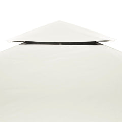 Cream White Gazebo Cover Canopy Replacement 1 oz/ft 9.8 x 9.8 Feet Durable