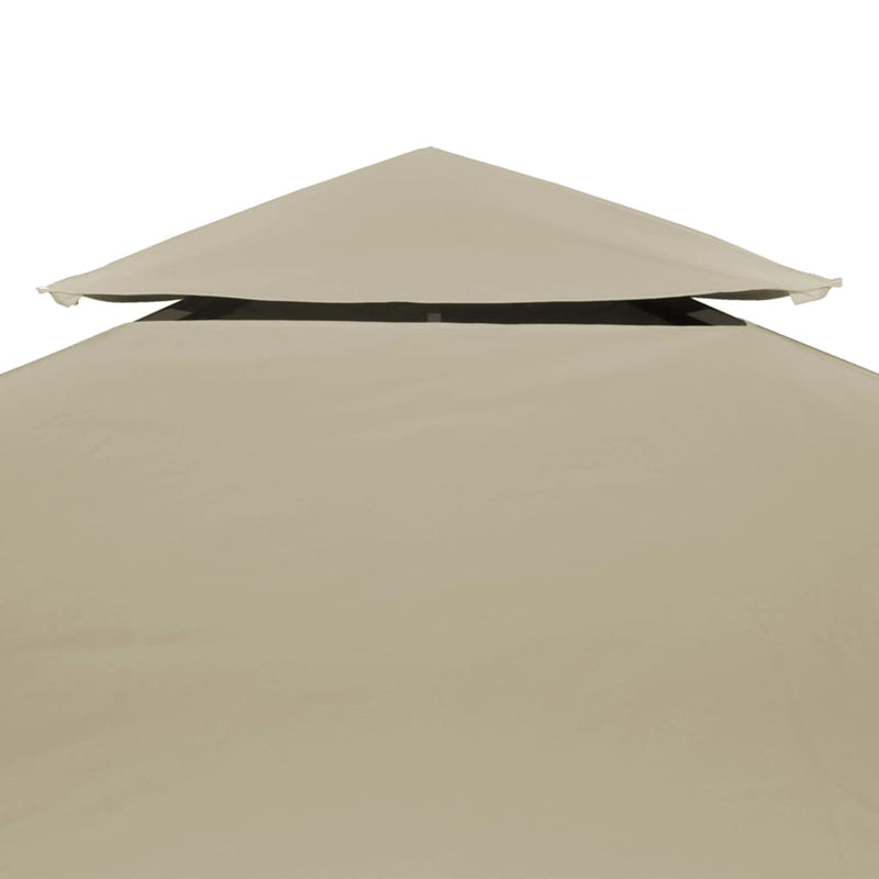 Beige Gazebo Cover Canopy Replacement 1 oz/ft 9.8 x 13.1 Feet Durable