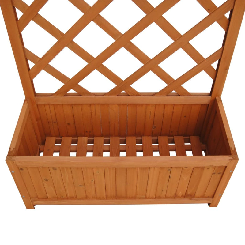 Trellis Planter 2' 4 x 11.8 x 4' 5 Ideal for Climbing Plants and Outdoor Spaces