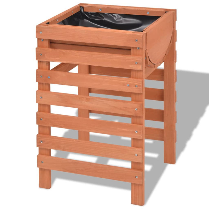 Wood Planter 14.9 x 14.1 x 23.6 Inches for Indoor and Outdoor Use