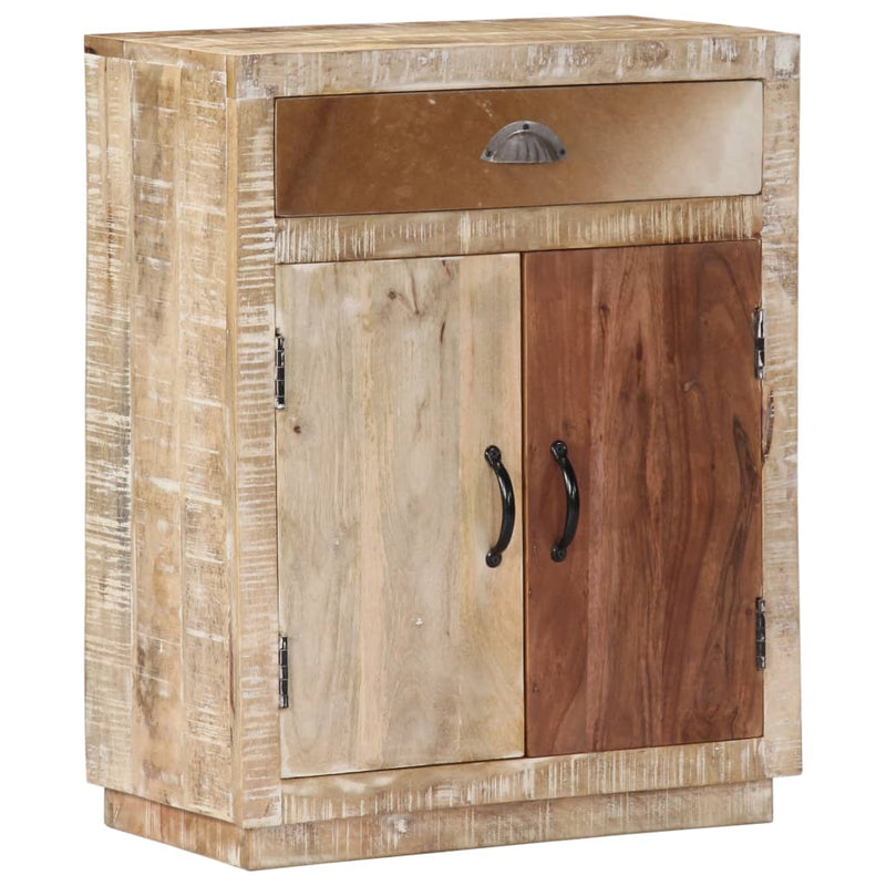 Solid Mango Wood Sideboard 23.6x11.8x29.5