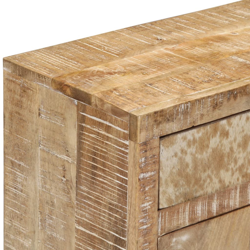 Solid Mango Wood Sideboard 23.6x11.8x29.5